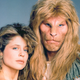 Linda Hamilton and Perlman in Beauty and the Beast.